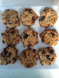 banana oatmeal cookies