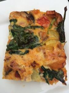 fritatta slice